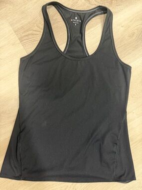 Athleta Black Racerback Performance Tank